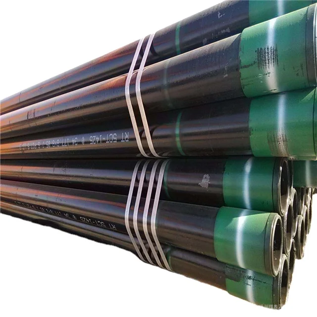 Pipeline Transportation API 5CT J55 K55 N80 Conductor Pipe Used for Oil and Gas Well Casing Tube Oilfield Casing Prices Pipe