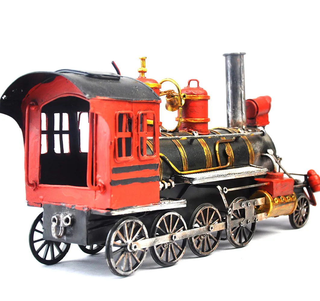 Retro Model Steam Engine Train Mini Metal Train For Sale Iron American