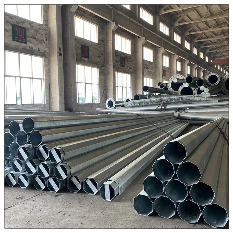 8-угольный трубчатый полюс горячего цинкования стандарта NEA, Филиппины