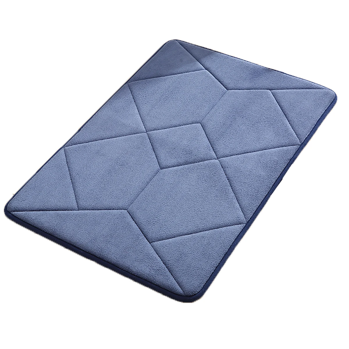 Wholesale Memory Foam Absorbent Floor Mat Bathroom Toilet Non-slip Floor Mat Household Living Room Carpet Amazon