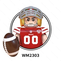 Custom Minifigure Football Buffalo Bills