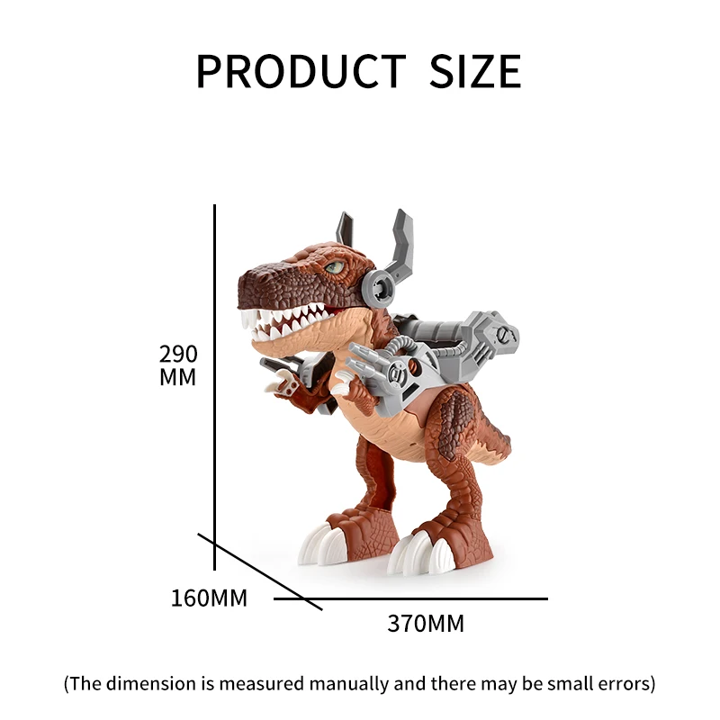 Plastic Animal Model Toys Set Assemble Dinosaur Tyrannosaurus Dinosaur Capture Car Game Toys With Dinosaur Models for Kids