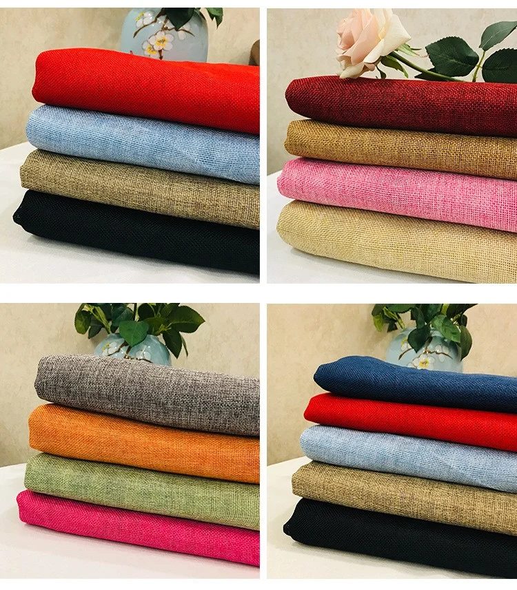 2023 New Collection Sofa Release Material Pillow Cloth 1200D Polyester Plain Sofa Upholstery Fabric