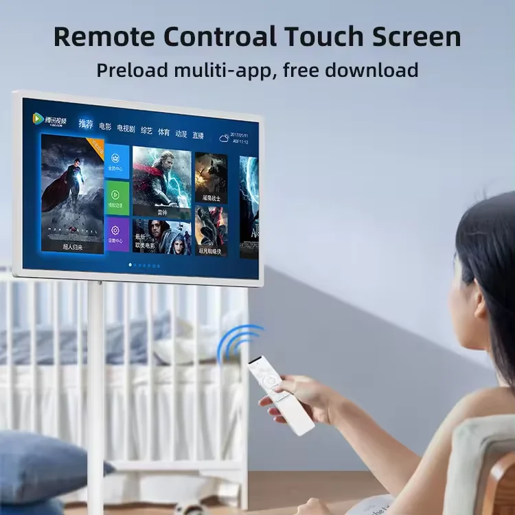 Dance Free Play Interactive Screen Touch Android Tablet Standing  Wireless Smart Portable Tablet Pc
