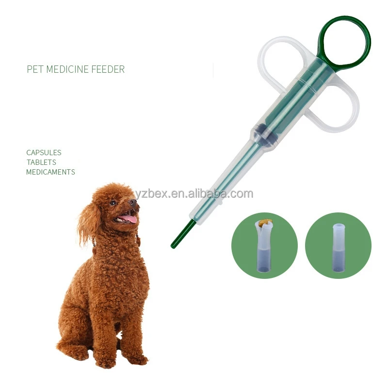 Factory Selling Syringe Feeding Kit Dual Purpose Pill Feeder Pet Dog