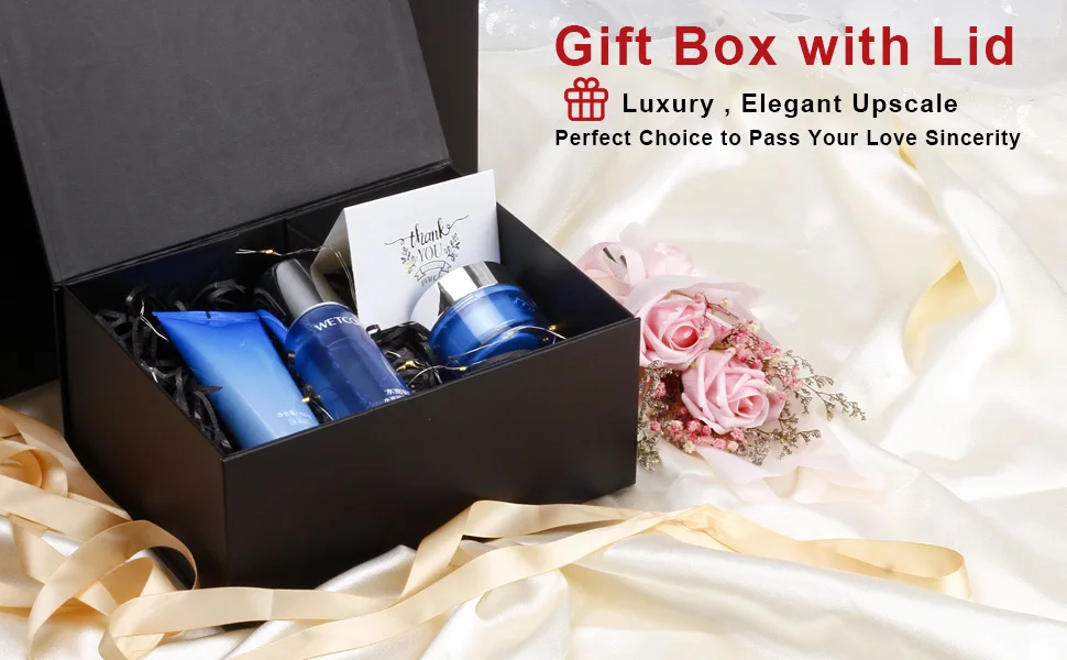 Gift Box 7.8x7x3.1 Collapsible Bridesmaid Groomsmen Proposal Box With