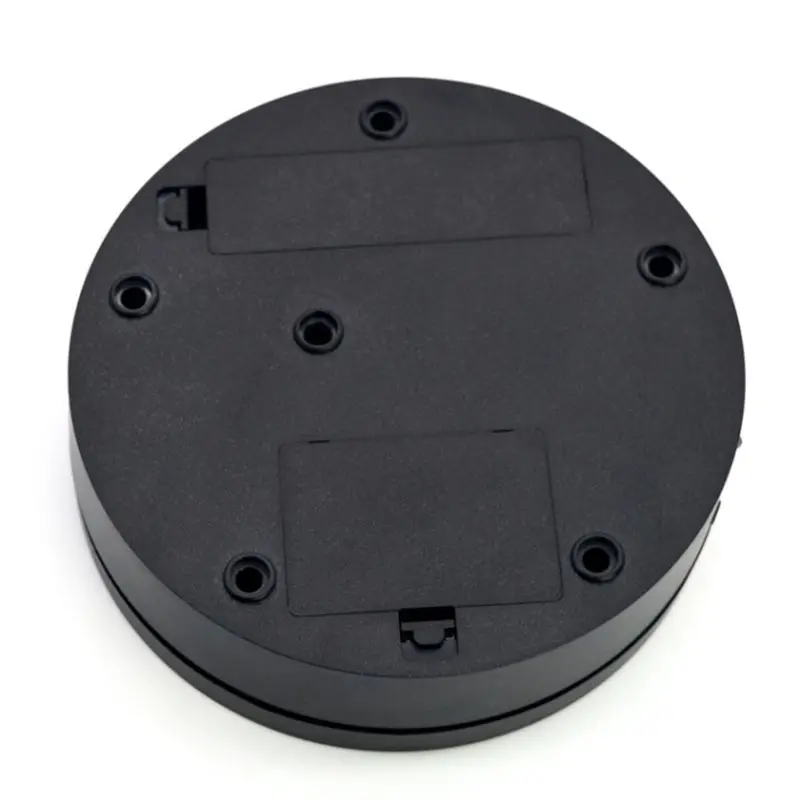 3 Speeds Electric Rotating Display Stand Mirror Turntable Jewelry 360 Degree Display Stand Base for Photography Video Shoot