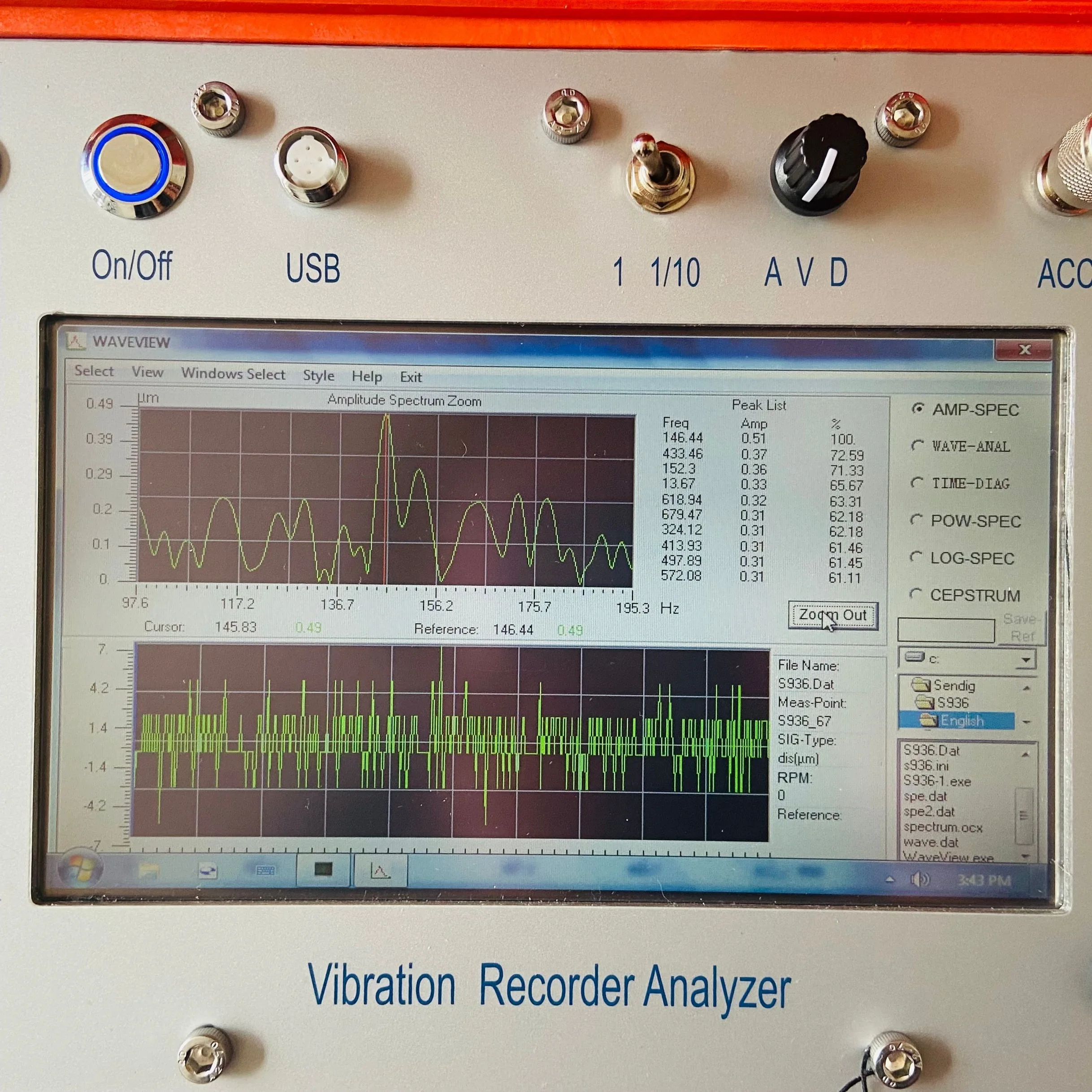 Hgs936l Vibration Analyzer And Balancer Buy Vibration Analyzer