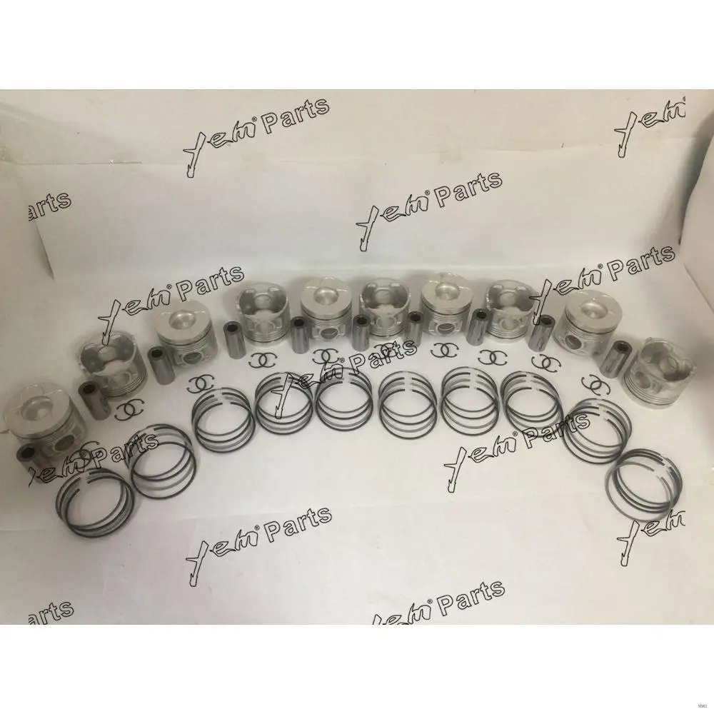 Factory Direct Sales V26C Cylinder Piston Set With Piston Rings for Hino