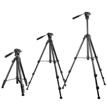 YUNTENG-VCT-999 Aluminum Tripod Professional Hydraulic Head Suitable for SLR Camera Tripod Outdoor Photography product image