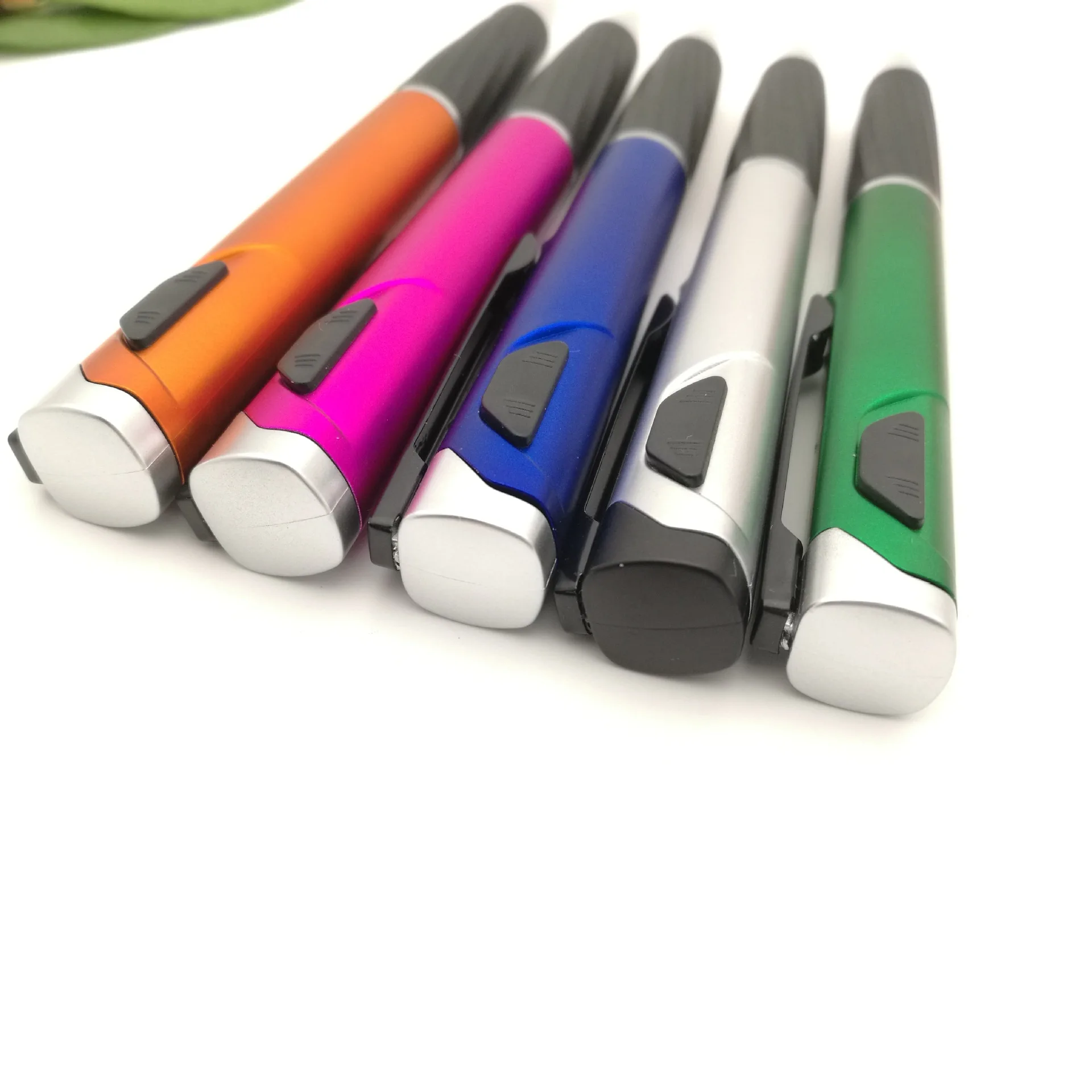 Рекламная Роскошная светодиодная ручка с лазерным логотипом пластиковый шариковый баннер шариковая