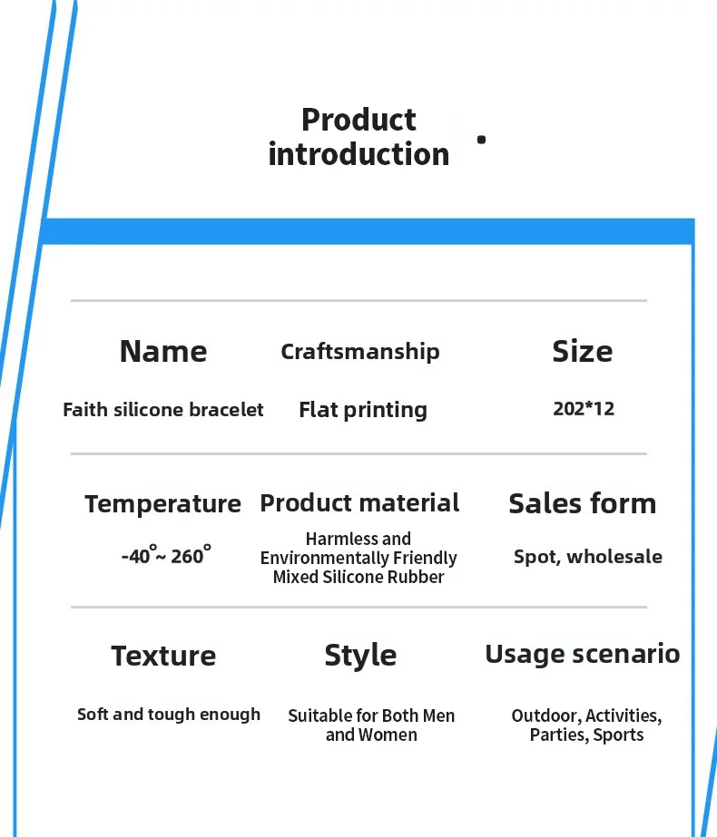 3-piece Set of Fashionable Adult Silicone Wristbands, Faith Quotes, Bible Scriptures, Black and White Gray Wristbands details