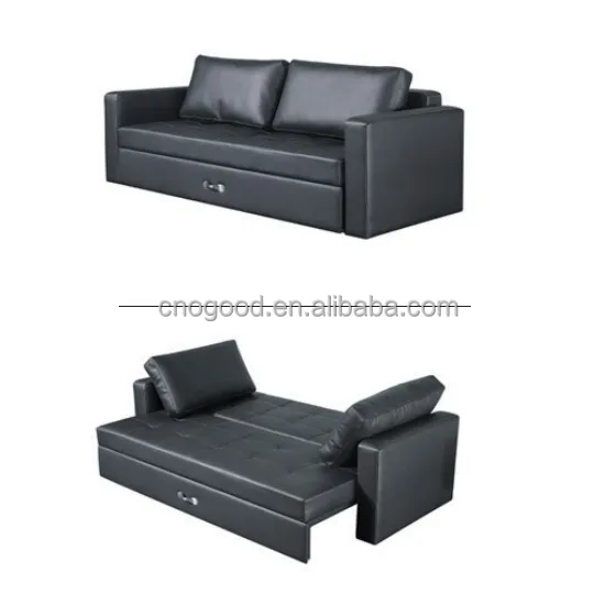 Two Seat Black Leather Office Sofa Bed Buy Two Seat Office Sofa