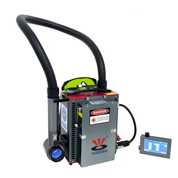 VOIERN Backpack Rust Removal Brick Oil Coating Paint wooden 50W/100W/200W/300W Cleaner Pulse Laser Cleaning Machine