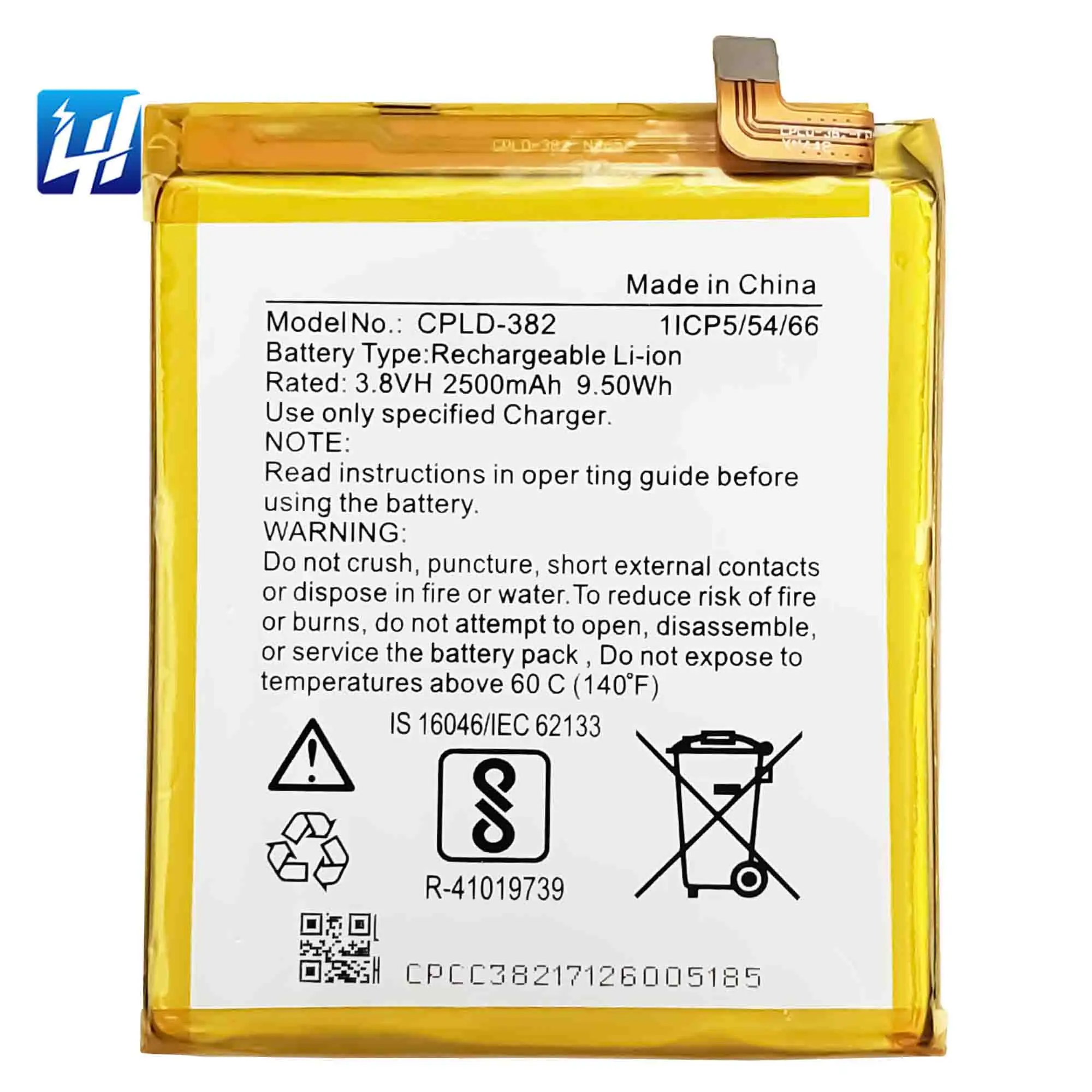 Lithium Ion Coolpad Note Battery Original Mobile Battery For