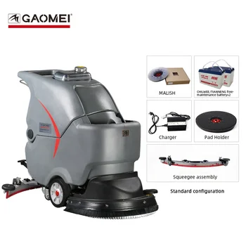 Gaomei Floor Sweeper Machine Wet Cleaning Equipment Electric Floor Scrubber  - China Electric Floor Scrubber, Wet Cleaning Equipment