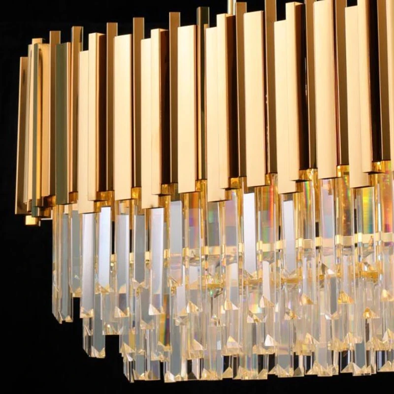Wholesale Gold Crystal Chandeliers Ceiling Lighting Modern Luxury Large ...