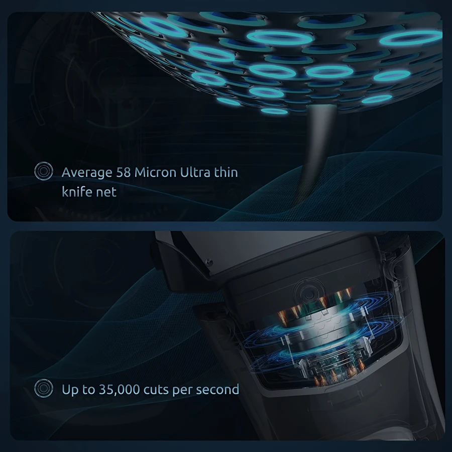 Professional USB Rechargeable Electric Shaver Twin Blades Head Razor with Foil Shaver for Beards Trims for Household RV Use supplier