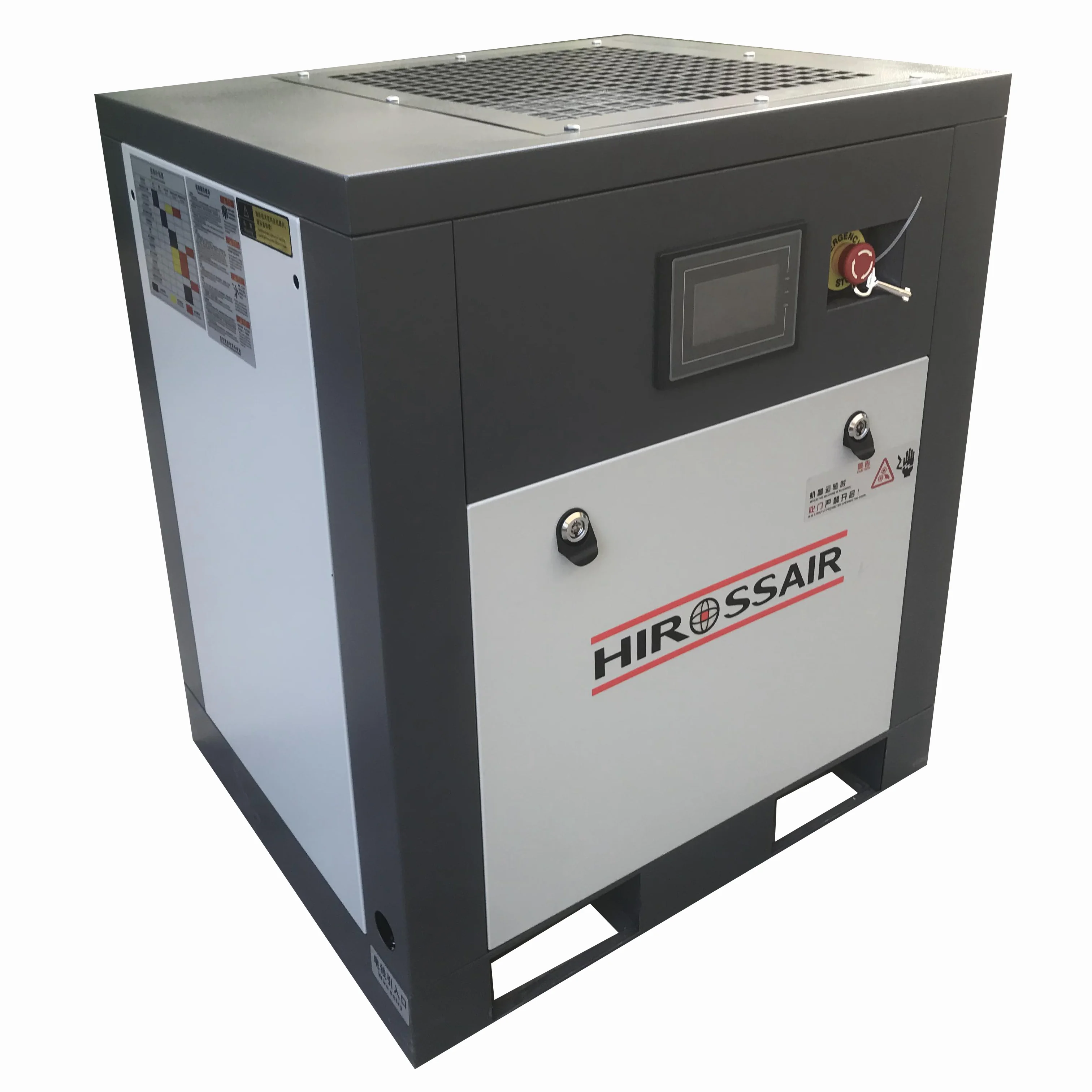 Energy-Saving 7.5kw Silent Rotary Screw Air Compressor 8bar & 12bar Core Engine Air Cooled
