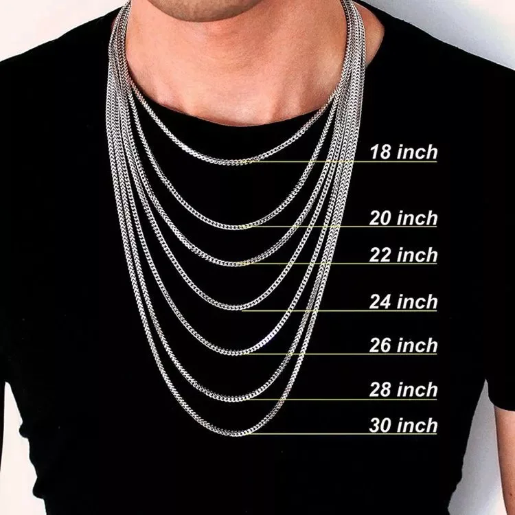 Collana NKlaus A Palline Rotonde In Argento 925 – Catena 40 Cm, Larghezza 2 Mm, Donna