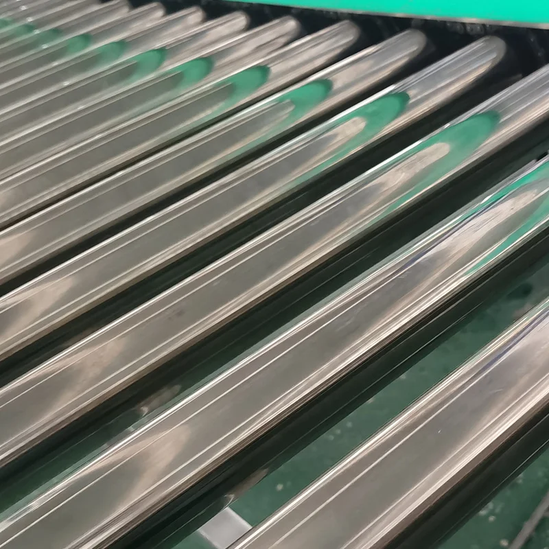 Back End of Line Packing Turning Curve Powered Gravity Roller Conveyor