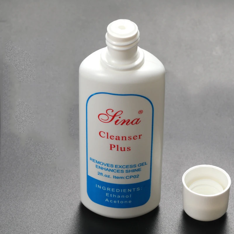 60 мл Быстросохнущий смыватель геля для удаления липких