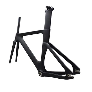 カーボントラック ピストバイク Carbon Track Bike Frame with Seatpost, Fixed Gear & Single Track