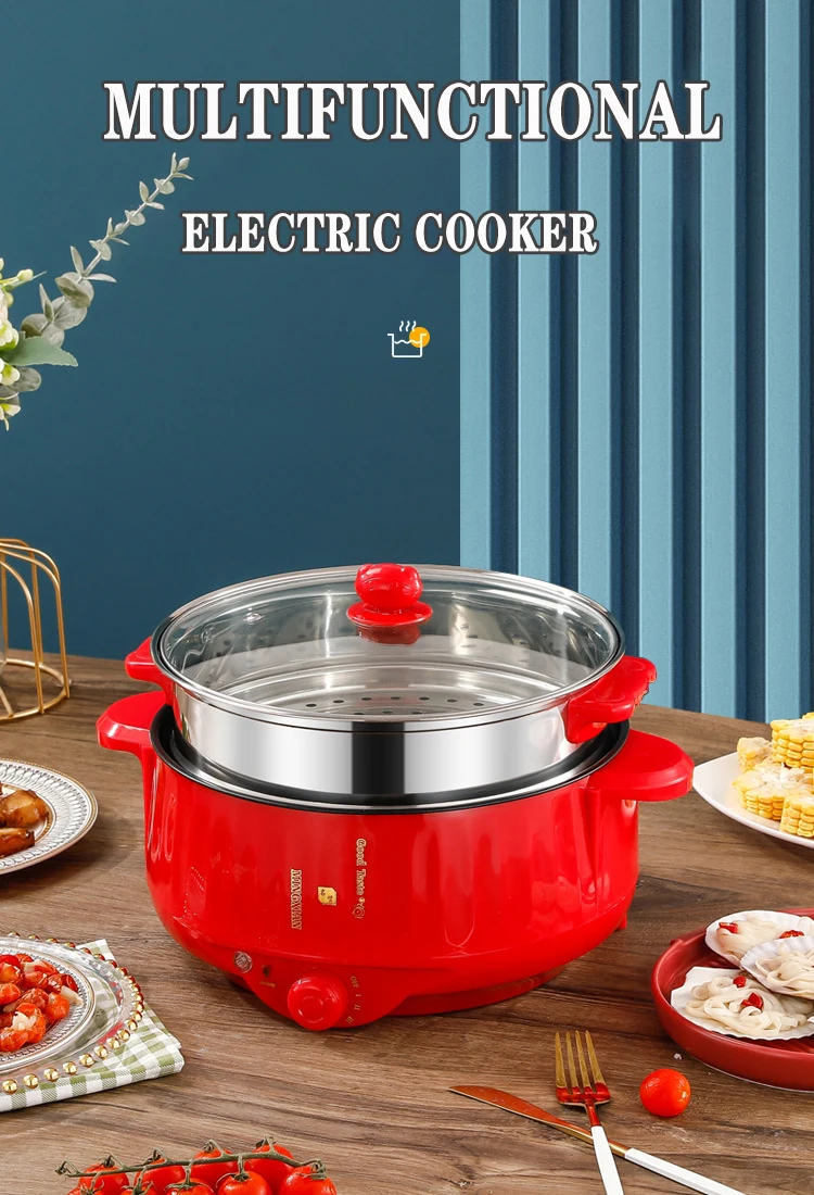 New Electric Cooking Pots Electric Multi Cooker Non Stick Fry Pan