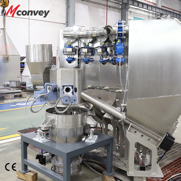 Pvc Auto Weighing System Powder Formula Weigher Plastic Additive Gravimetric Dosing System