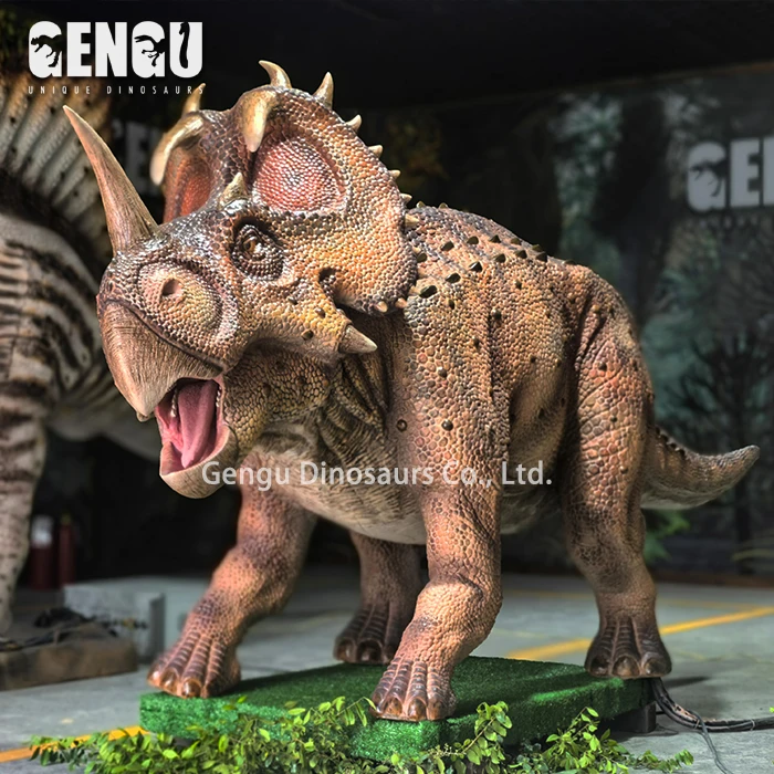 High Quality Simulation Dinosaur Realistic Model Life-size Animatronic Dinosaur Model Gengu Dinosaur