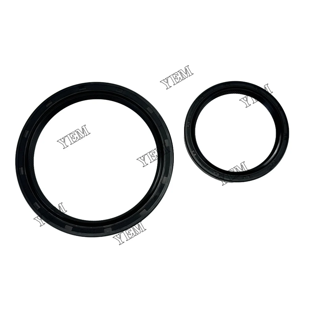 D4CB Crankshaft Front Rear Oil Seal for Hyundai Tractor Excavator Mowers Engine Repair Parts for Hyundai Crankshaft Seal