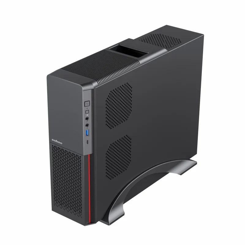 SOHOO--Slim Computer Case,Support Micro Motherboard, M-ATX Computer Parts
