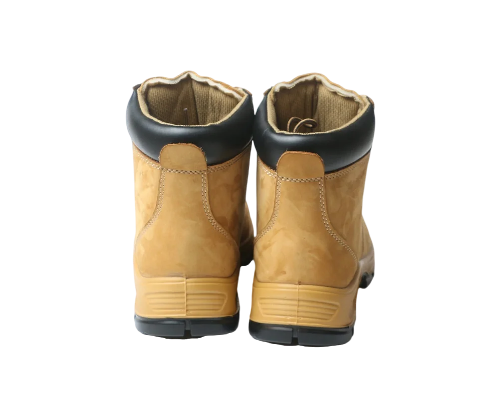 DIRUISAFE Men's Waterproof Western Cowboy S3 Steel Toe Boots