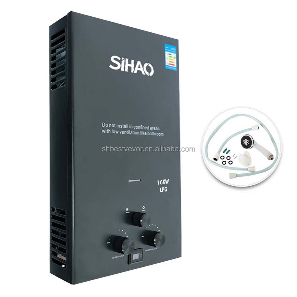 SIHAO-6LRSQ панель системы по запросу низкая цена нагреватель горячей воды 12 кВт пропан для ванной комнаты