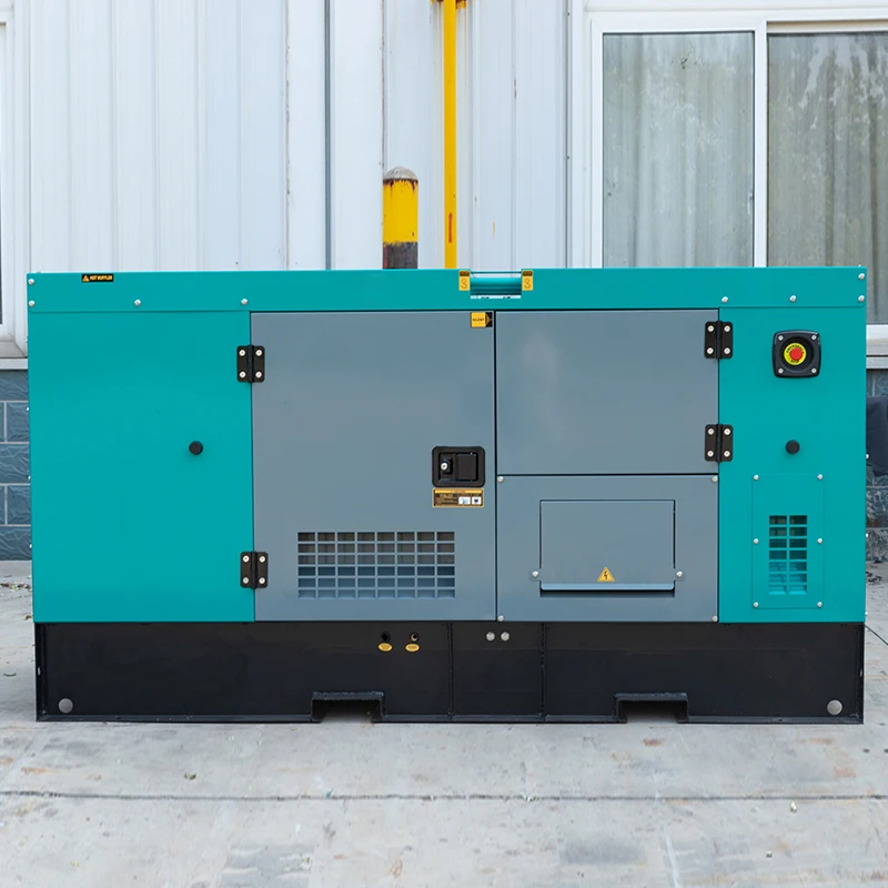Super Silent Electric Motor Generator Ats Remote Control Container Type 24 26 kw 32 kva 40 kw Smart generators For Home Use