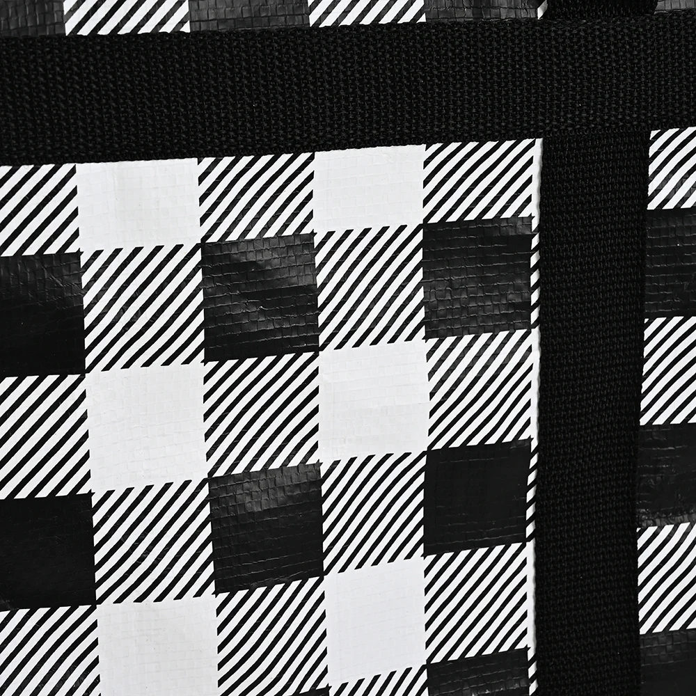 Hot Selling Lovely  Woven Polypropylene Shopping Bags Environmentally Friendly with Heat Transfer Printed Logo details