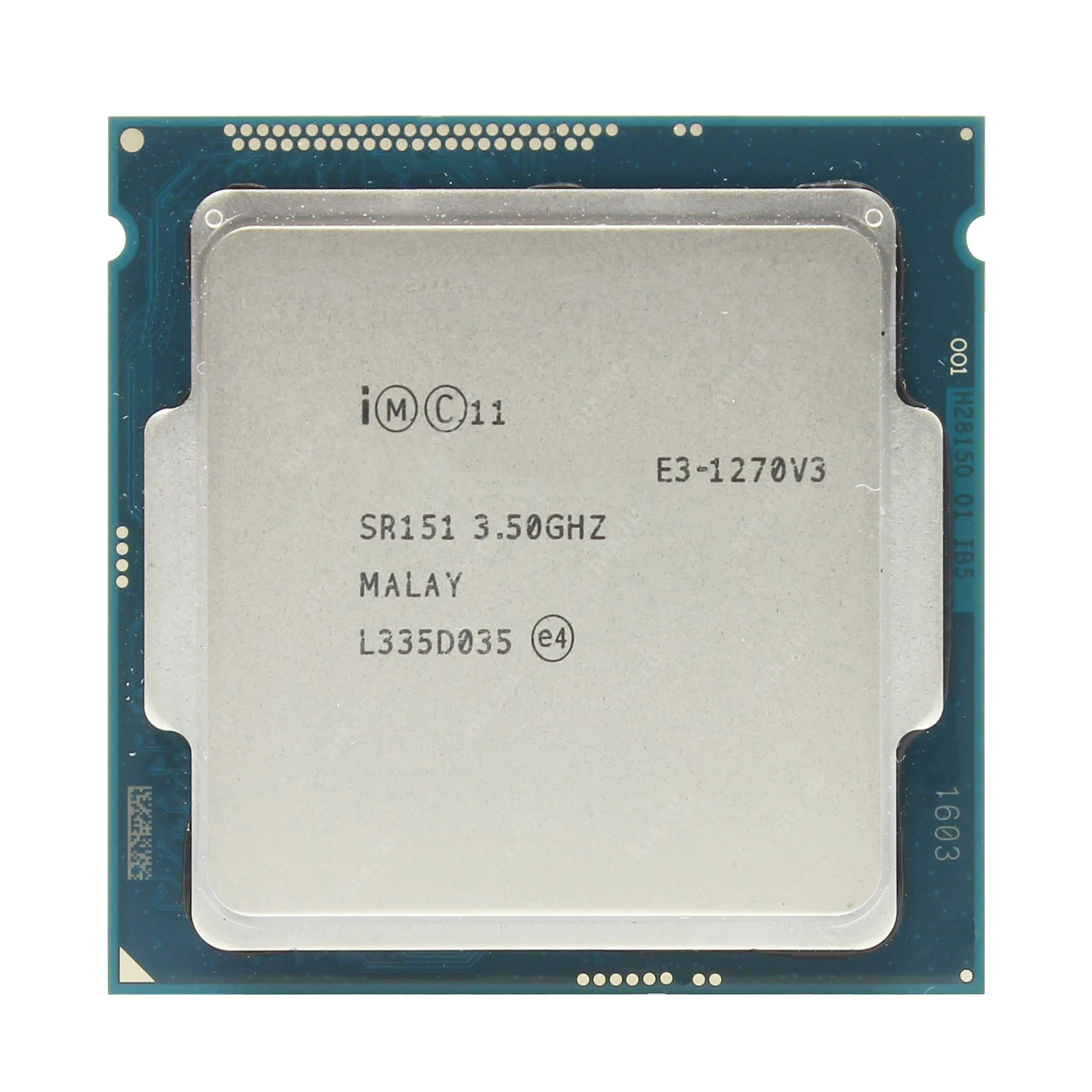 Tray CPU Server Processor Part LGA 2011 E3 1220v5 1230 1240 1270 1280 1225 1245 1275v5 1260L V6 Server CPU