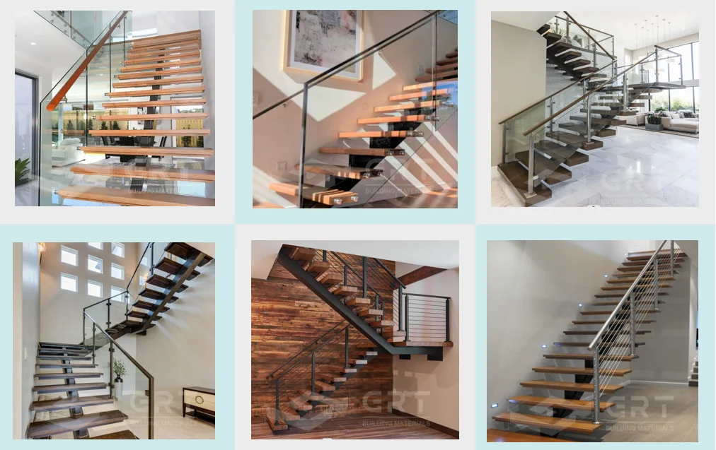 Floating Staircase - Modern, Customizable, and Durable