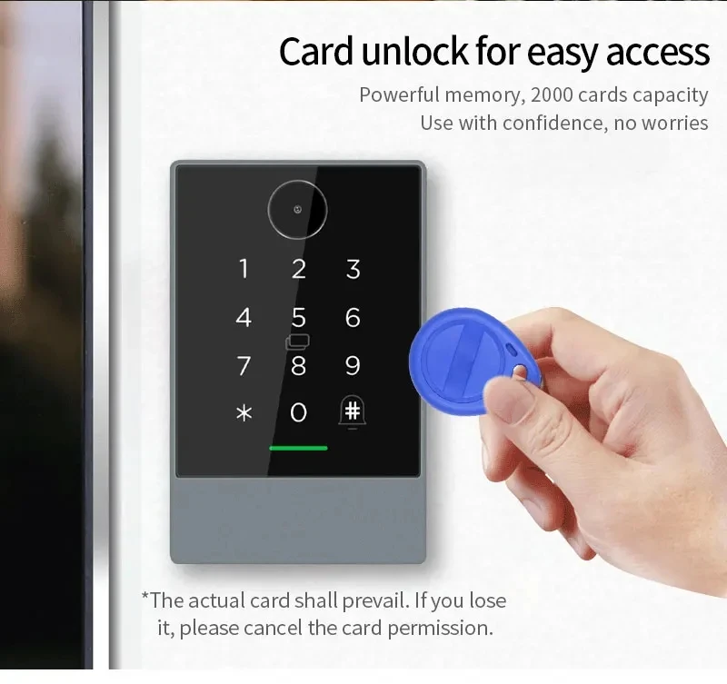 Ttlock App Qr Code Rfid Card Smart Lock Access Control Keypad Biometric