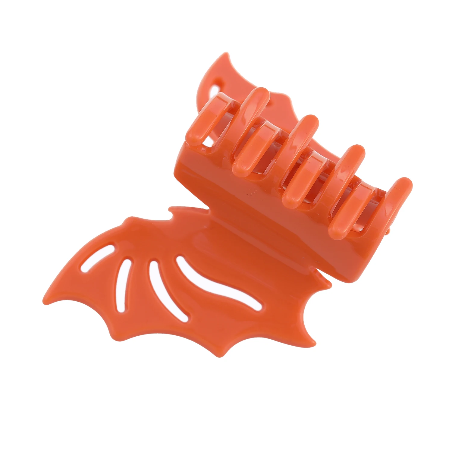 New Style Mini Halloween Bat Claw Clips Bat Shaped Hair Clip Hollow Out