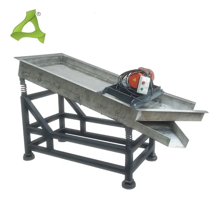 Linear Vibrating Sifting Machine 2 Deck Vibrating Screen for Worm Bsf Larvae Separator Black Soldier Fly Larvae Sieving Machines
