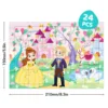 Puzzle con base de princesa
