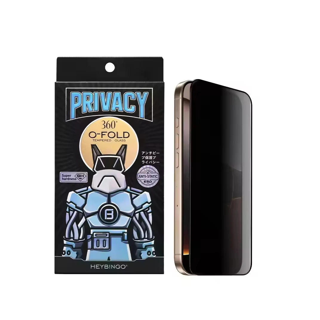 手机隐私钢化玻璃屏幕保护器适用于iPhone 17 16 15 Pro Max 14 13 12 11 Pro Plus反间谍手机保护膜|  Alibaba.com