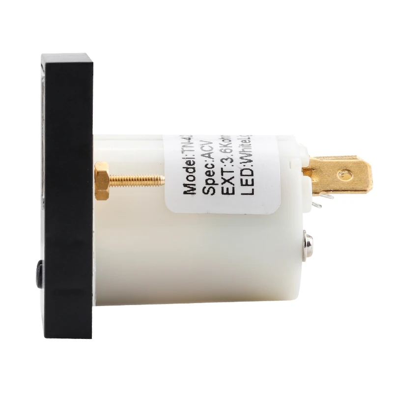 High-Precision Decibel Sound & Audio Volume Meter VU Level Meter with Backlight Analog Display Rectifier Type