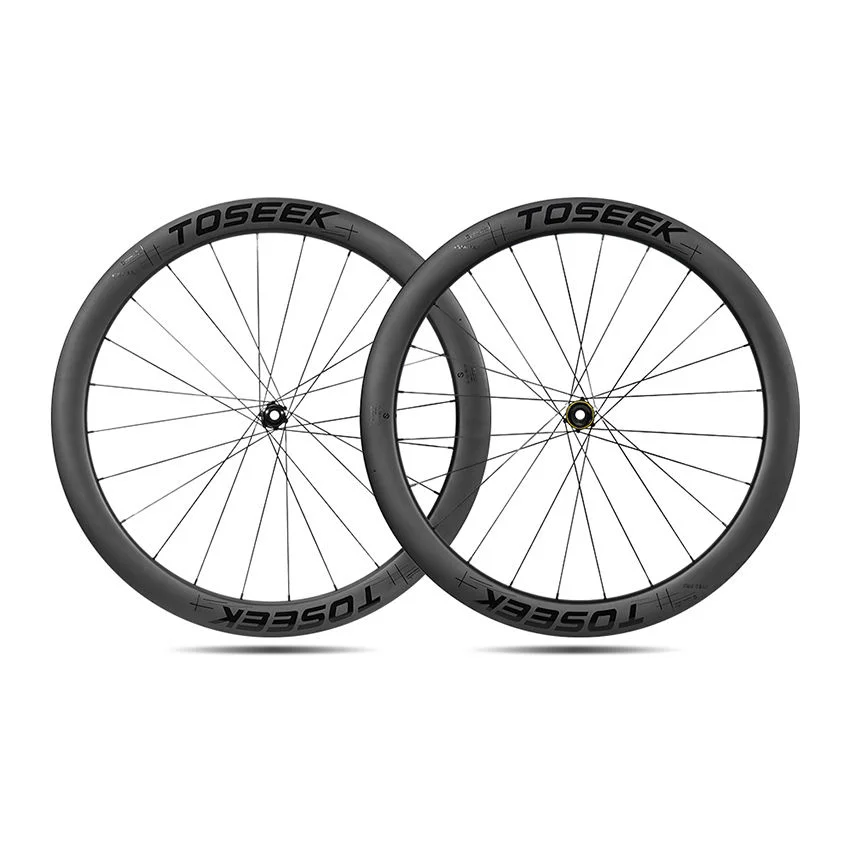 【最終値下げ】カーボンホイール　45/50 TOSEEK カーボンホイールセット 38mm 45mm 50mm Vブレーキ/ディスク