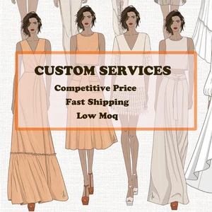 Custom Clothing Manufacturer  Low MOQ High Quality Garment Factory Women Casual Dresses  Women Made Dress