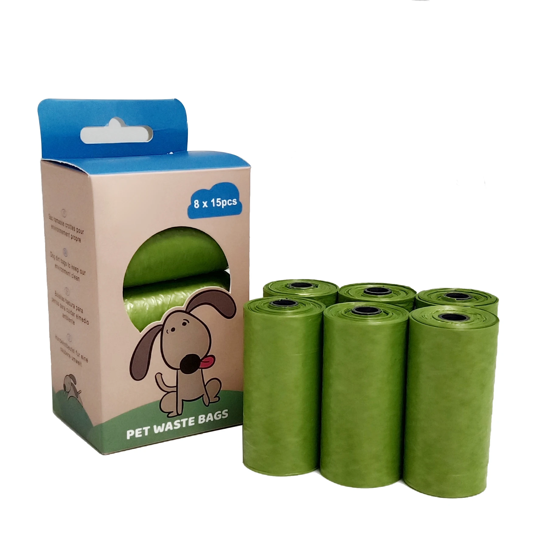 Manufacturer Doka Wholesale Customized Eco Friendly Pet Dog Poop Bags