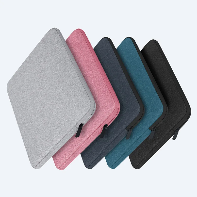 Slim design Polyester Durable Work Computer Notebook Thick 15.4 Inch Laptop Pouch Laptop case sleeve