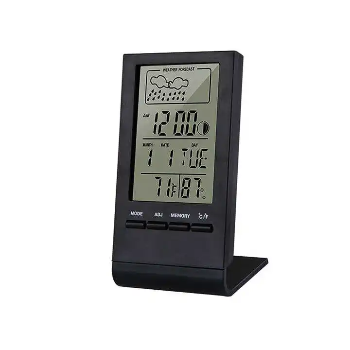 Multi-Function Alarm Clock Charger Wireless Temperature Humidity Outdoor Office Use Desktop Custom Alarm Digital Smart Clock