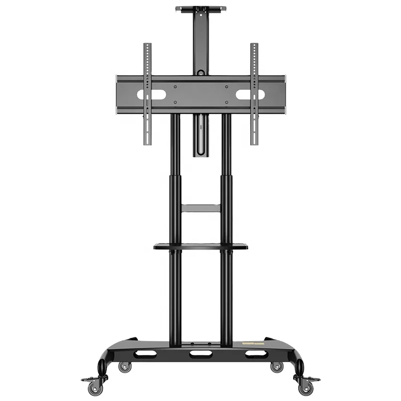 Kaloc Mobile TV Cart for 55-80 Inch TVs, VESA Compatible, Sturdy